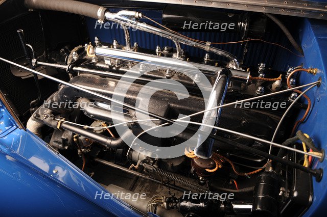 Ruxton model c roadster 1932. Artist: Simon Clay.