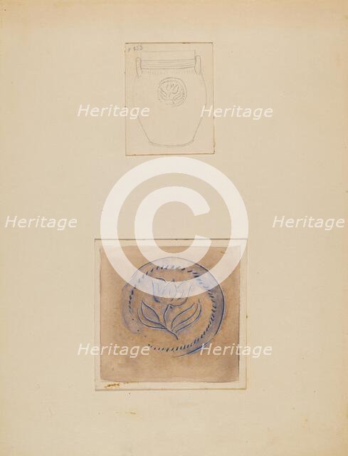 Crock, c. 1936. Creator: Yolande Delasser.