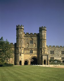 Great Gatehouse from South, Battle Abbey, East Sussex, 1992. Artist: Unknown