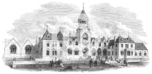 Wesleyan Methodist College, Headingley, near Leeds, 1869. Creator: Unknown.