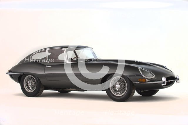 1966 Jaguar E type Series 1 fixed head coupe. Creator: Unknown.