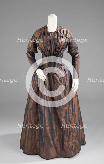 Afternoon dress, American, ca. 1845. Creator: Unknown.