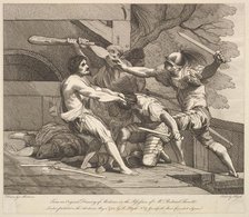 Storming a Banditti Stronghold, May 1, 1782. Creator: Robert Blyth.