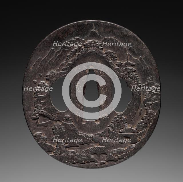 Sword Guard, mid 18th century. Creator: Unknown.