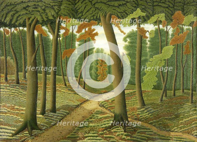 La Forêt (The forest). Creator: Peyronnet, Dominique (1872-1943).