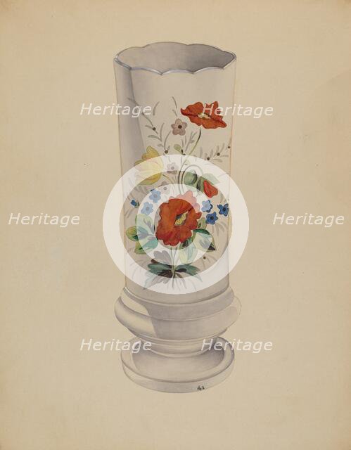 Frosted Glass, c. 1937. Creator: Edward White.