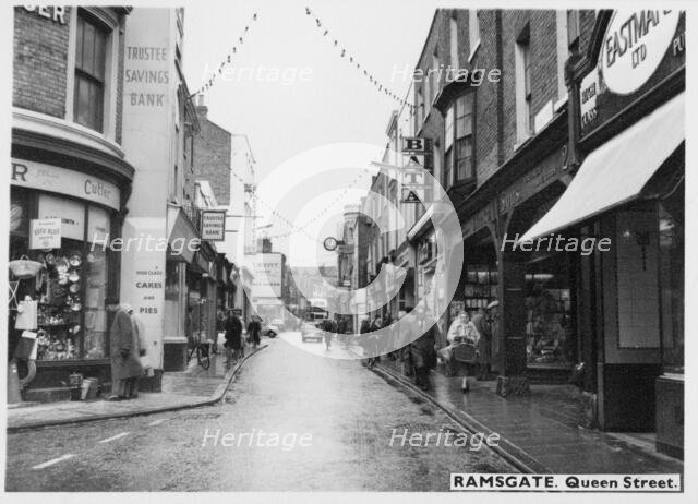 Queen Street, Ramsgate, Thanet, Kent, c1945-c1965. Creator: John Pennycuick.