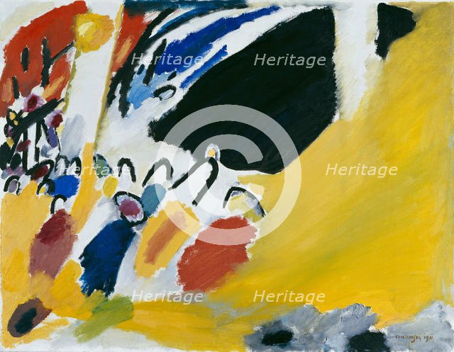 Impression III (Concert), 1911. Artist: Kandinsky, Wassily Vasilyevich (1866-1944)