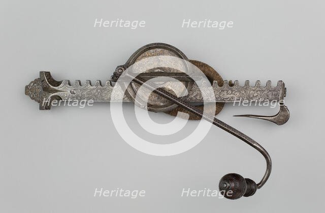 Cranequin ( Winder ) for a Crossbow, Nuremberg, 1570/1600. Creator: Unknown.