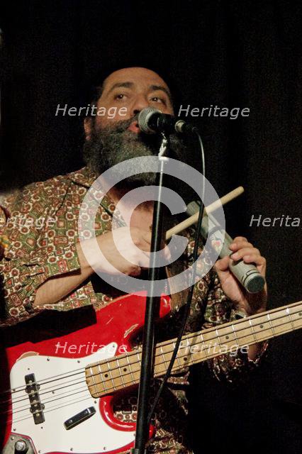 Theo Pascal, Carmen Souza's Silver Messengers, Verdict Jazz Club, Brighton East Sussex, 2019. Creator: Brian O'Connor.