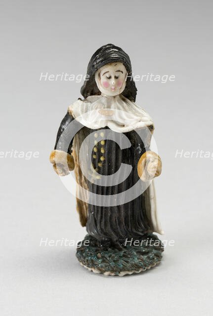 Nun, France, 18th century. Creator: Verres de Nevers.