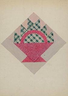 Patchwork Pattern, c. 1936. Creator: Evelyn Bailey.