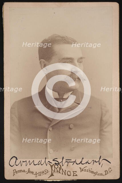 Portrait of Armat Stoddart (1842-1910), Before 1892. Creator: George Prince.