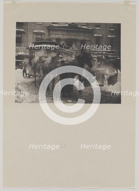 The Terminal, 1893 (printed 1911). Creator: Alfred Stieglitz.