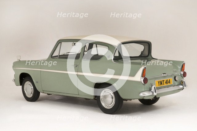 1966 Ford Anglia Super 105E Artist: Unknown.