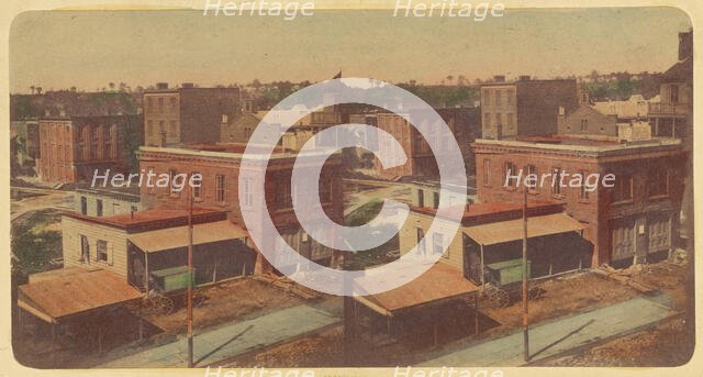 View of Hoboken, New Jersey, about 1870-1875. Creator: Beckel Brothers.