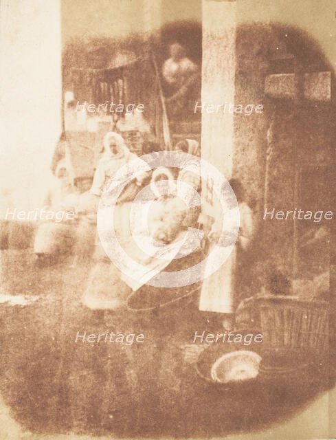 Newhaven Fishwives, 1843-47. Creators: David Octavius Hill, Robert Adamson, Hill & Adamson.