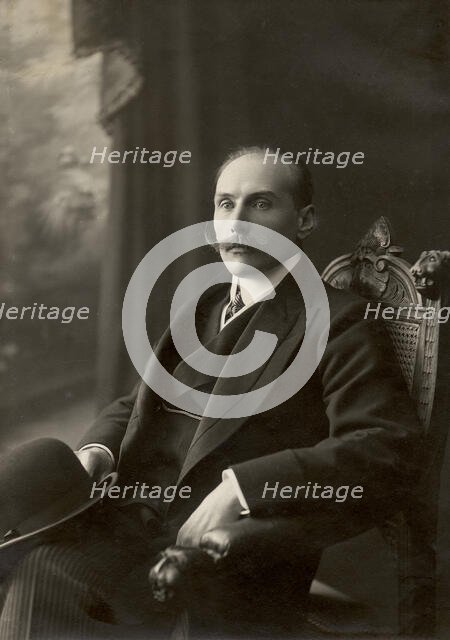 Chairman of the Administrative Committee B.F. Truveller, 1911. Creator: A. A. Antonov.