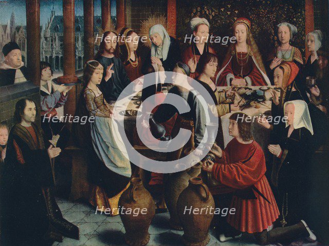 'The Marriage at Cana', c1500. Artist: Gerard David.