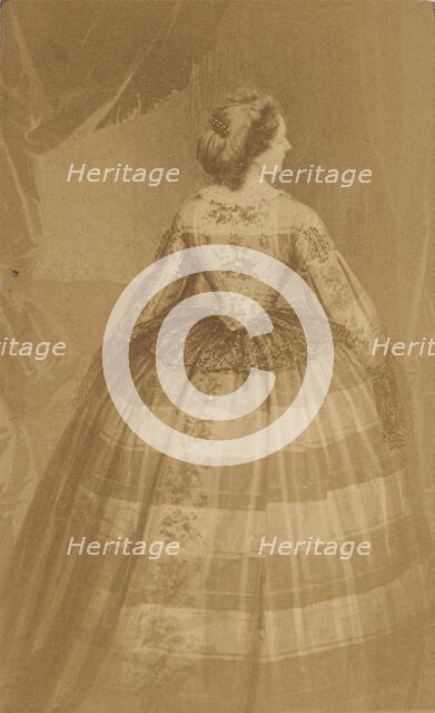 La taille, 1860s. Creator: André-Adolphe-Eugène Disdéri.