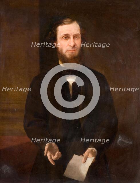 Portrait of Edwin Yates, 19th century. Creator: William Thomas Roden.