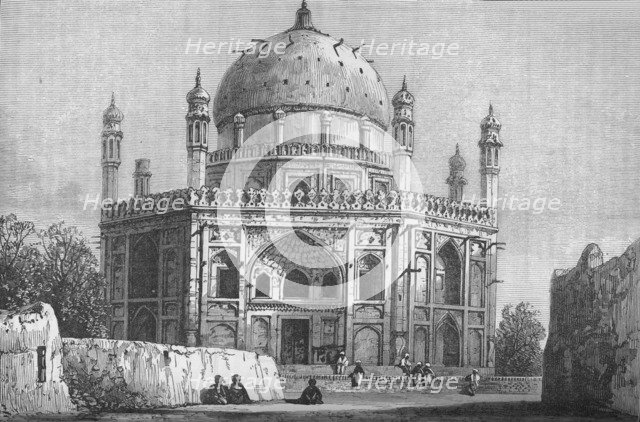 'Tomb of Ahmed Shah, Adjoining the Citadel, Candahar', c1880. Artist: Unknown.
