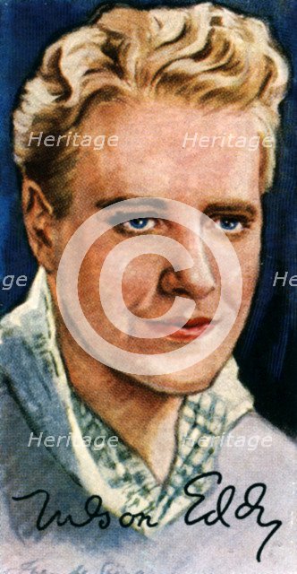 Nelson Ackerman Eddy, (1901-1967), American singer and film actor, 20th century. Artist: Unknown