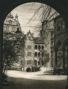 'Heidelberg. Courtyard of the Castle', 1931. Artist: Kurt Hielscher.