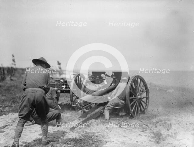 Military Training, 1917 or 1918. Creator: Harris & Ewing.