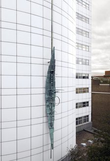 'Spirit of Electricity', sculpture by Geoffrey Clarke, Orion House, Westminster, London, 2015. Artist: Chris Redgrave.