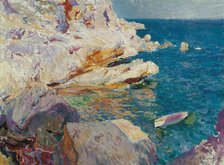 Rock at Jávea. Artist: Sorolla y Bastida, Joaquín (1863-1923)