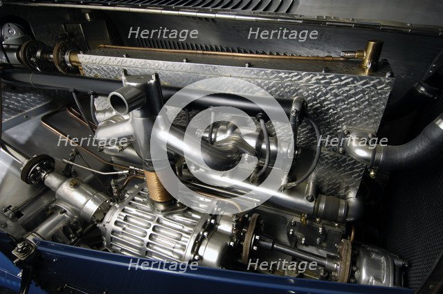 Bugatti T 35b Crosthwaite Gardner 1923. Artist: Simon Clay.