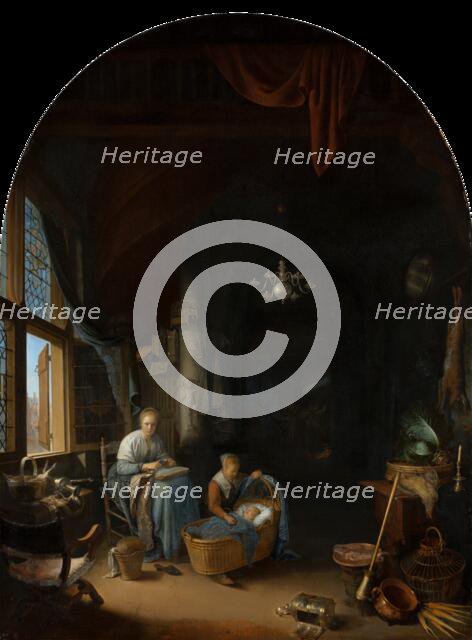 The Young Mother. Creator: Gerrit Dou.