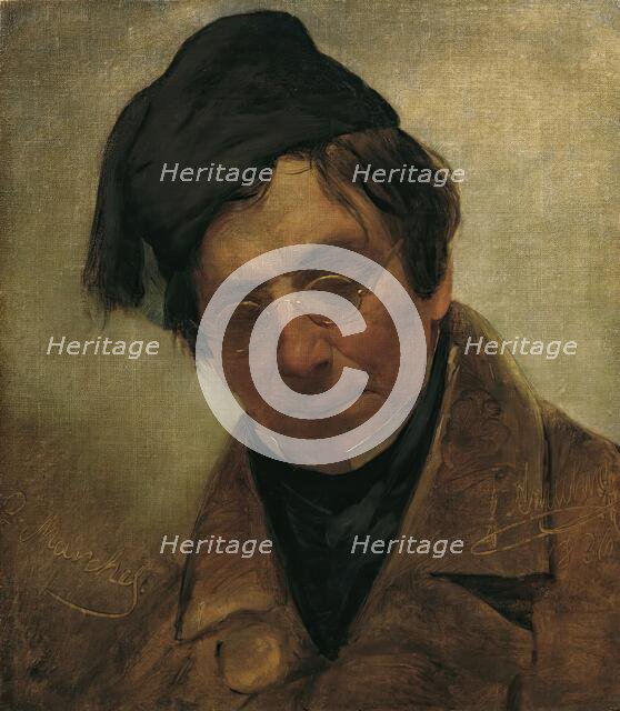 The sculptor Pompeo Marchesi, 1836. Creator: Friedrich von Amerling.