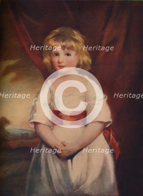 'Amy Joan Greatorex', 1809, (1922). Artist: John James Masquerier.