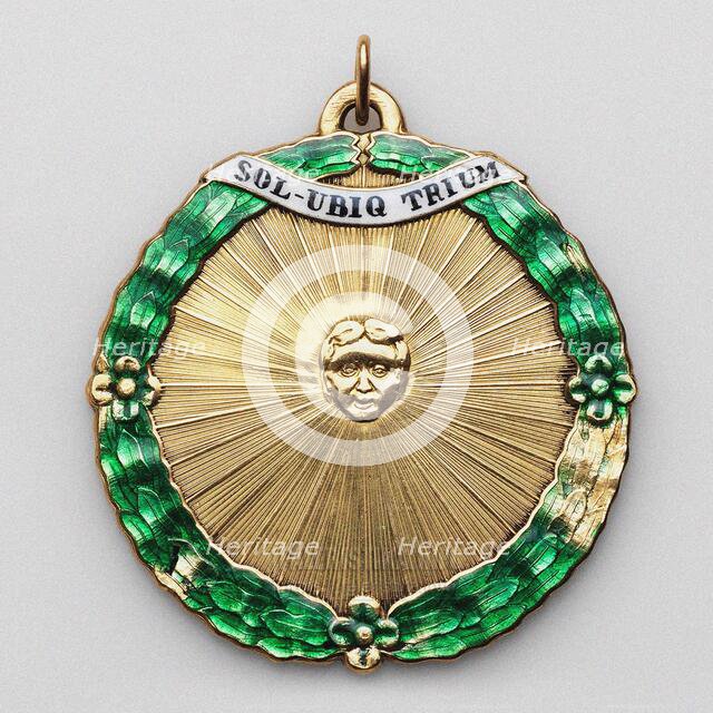 The Small Sign of the Order of the Slaves of Virtue, Between 1662 and 1720. Creator: Orders, decorations and medals  .