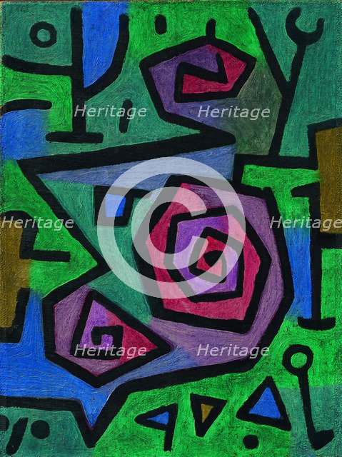 Heroic Roses, 1938. Artist: Klee, Paul (1879-1940)