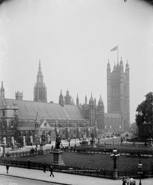 Palace of Westminster, London, c1900. Artist: Unknown