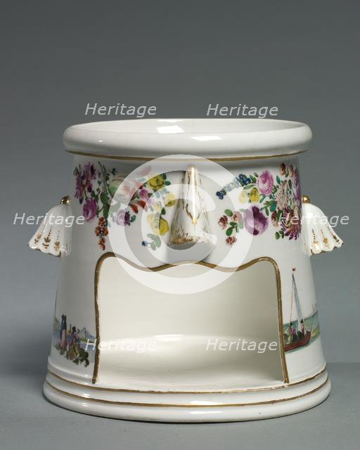 Food Warmer (Veilleuse), c. 1758-1760. Creator: Nymphenburg Porcelain Factory (German, founded 1747); Georg Christoph Lindemann (German), probably by.