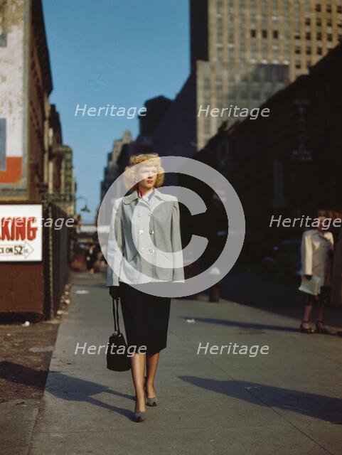 Portrait of Dottie Reid, New York, N.Y., 1946. Creator: William Paul Gottlieb.