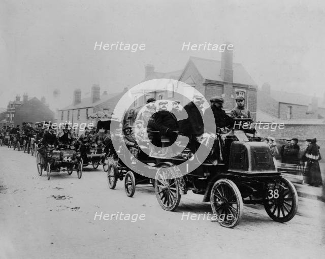 1900 Thousand Mile Trial, Daimler Wagonette. Creator: Unknown.