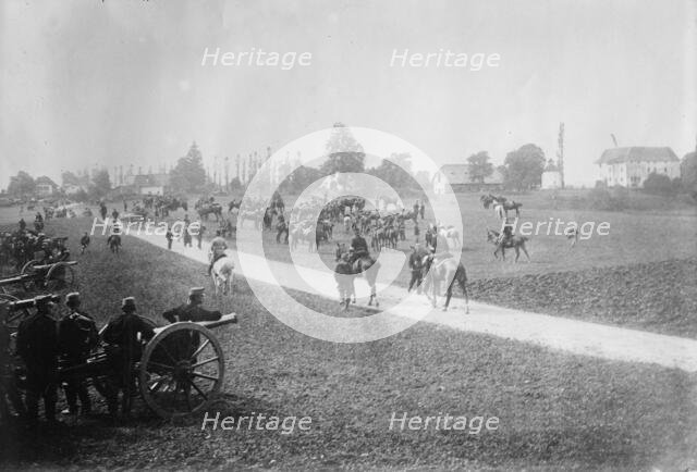 Austrian artillery, between c1910 and c1915. Creator: Bain News Service.