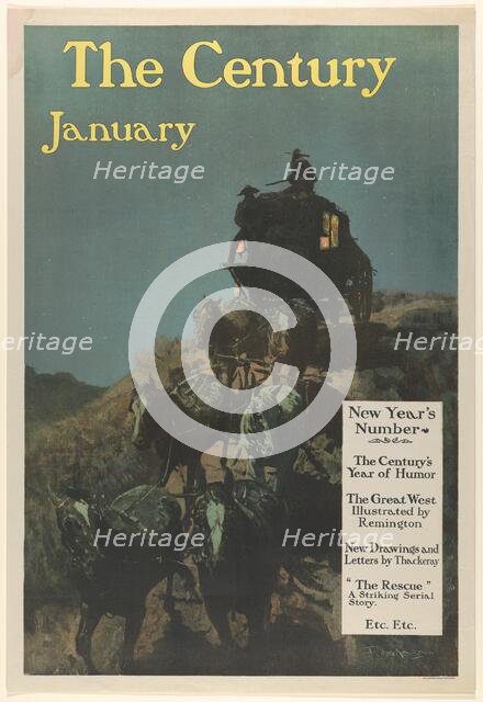 The Century: New Year's Number, January, 1902. Creator: Frederic Remington.