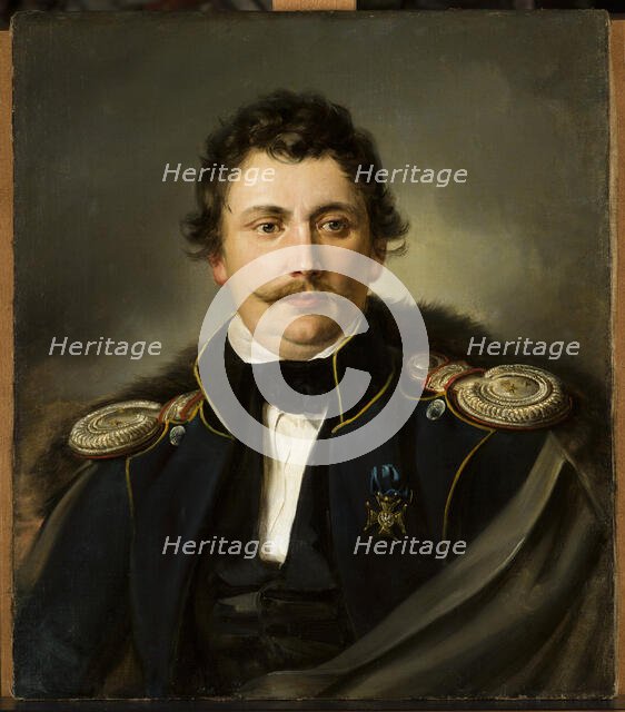 Portrait of Józef Patelski, 1844. Creator: Jan Nepomucen Glowacki.