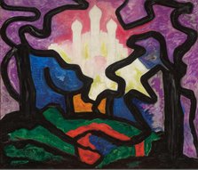 Color Composition No. 106, 1919. Creator: Heemskerck, Jacoba van (1876-1923).