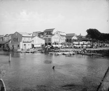 Tampico from the wharf, between 1880 and 1897. Creator: William H. Jackson.