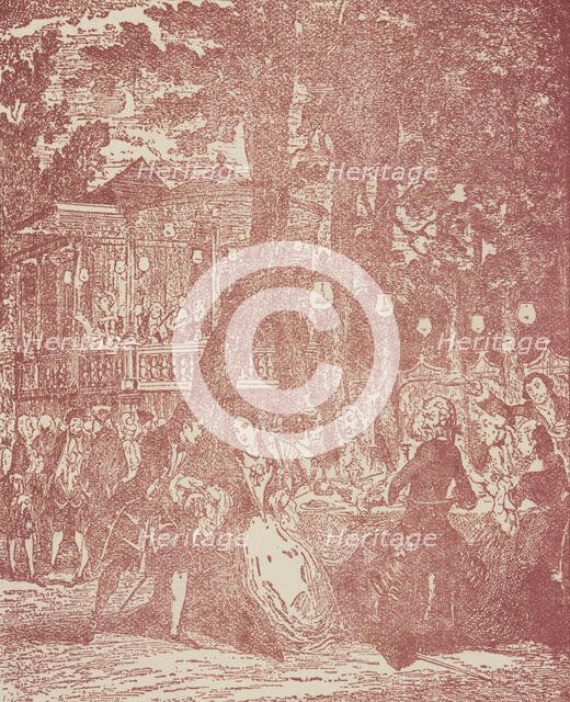 Old Bazaar at Vauxhall Gardens, 1888. Creator: Unknown.