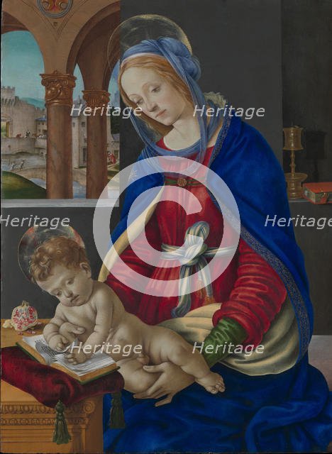 Madonna and Child, ca. 1483-84. Creator: Filippino Lippi.