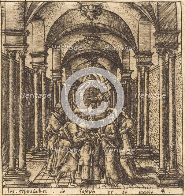 The Marriage of the Virgin, probably c. 1576/1580. Creator: Leonard Gaultier.