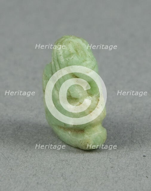 Amulet of a Crouched Female Sphinx, Egypt, Middle Kingdom, Dynasty 11-13 (about 2055-1650 BCE). Creator: Unknown.